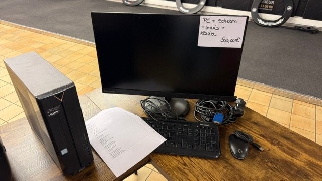 Komplete PC, Enlèvement, Comme neuf, Acer, HDD