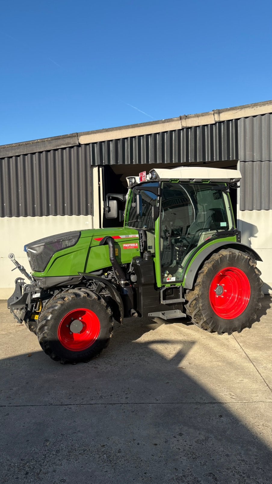 Réglage du profil Fendt 209F 2, Articles professionnels, Enlèvement, Fendt