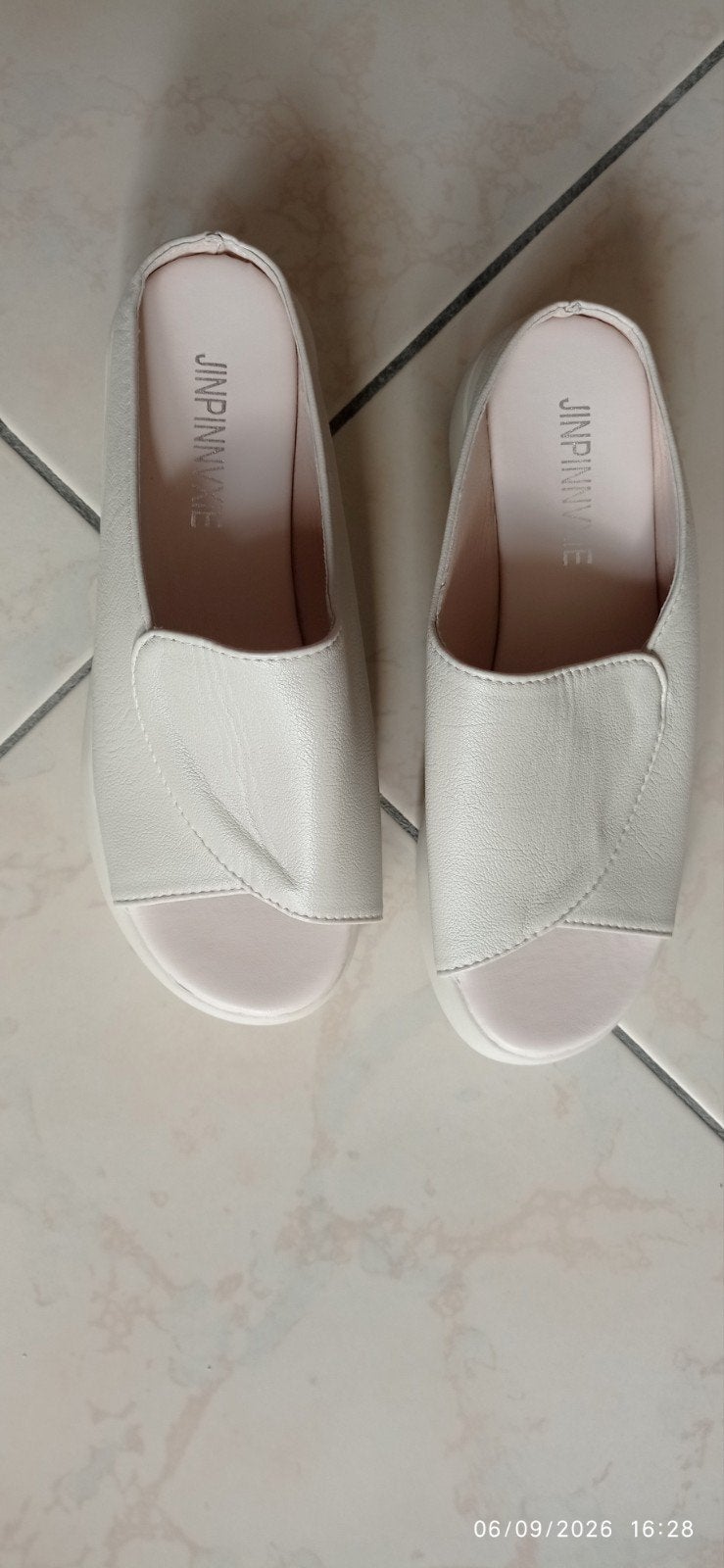 Mules, Enlèvement, Neuf, Beige, Chaussures