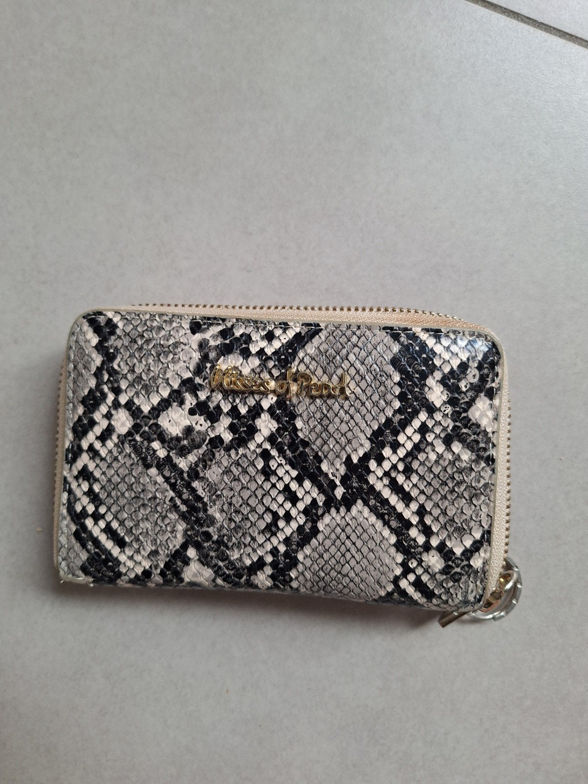 portemonnee Kisses of Pearl, Autres marques, Cuir, Enlèvement ou Envoi, Brun