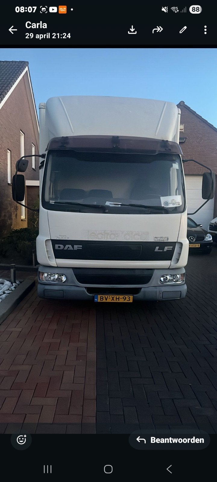 Daf We 45 LF, Autos, Camions, Particulier, DAF, Enlèvement