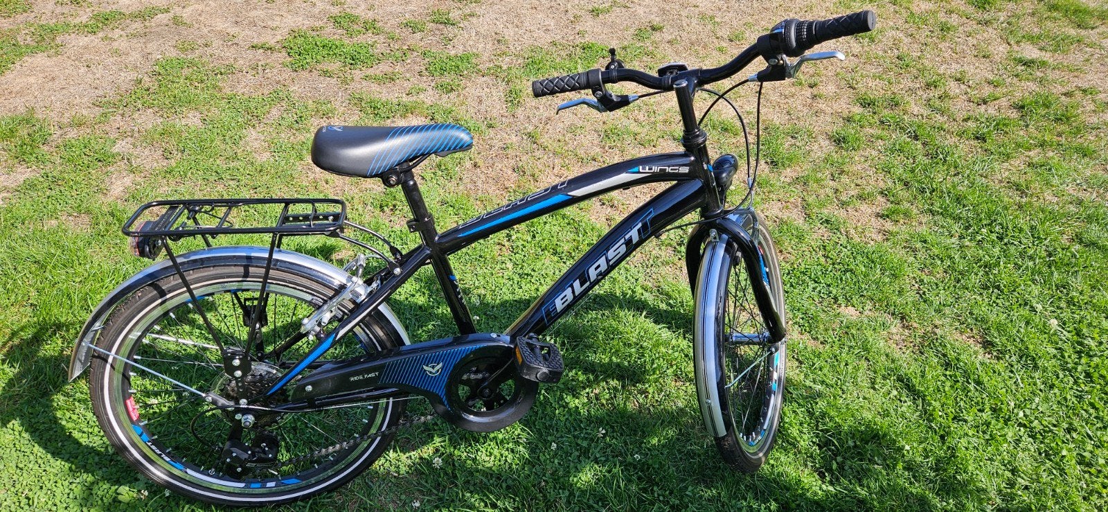 Jongensfiets WINGS  20 inch in heel mooie staat, Ophalen, Gebruikt, Versnellingen, Schijfrem