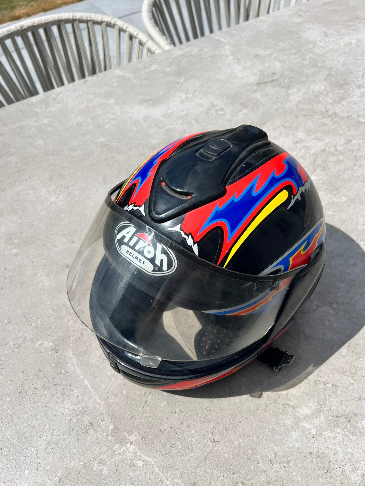 Airoh kinderhelm met vizier, Enlèvement, S