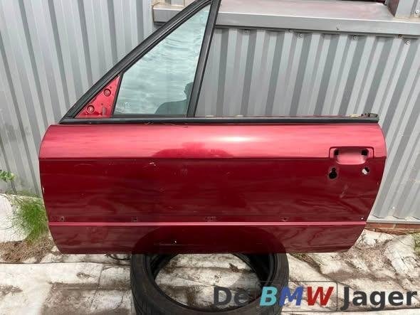 Portier linksvoor rood BMW 3-serie Cabrio E30 41511959001, Enlèvement ou Envoi, Utilisé, Porte, BMW