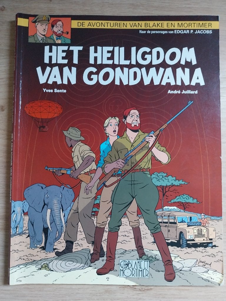 5 strips Blake en Mortimer, Meerdere stripboeken, Verzenden, Gelezen, Edgar P. Jacobs