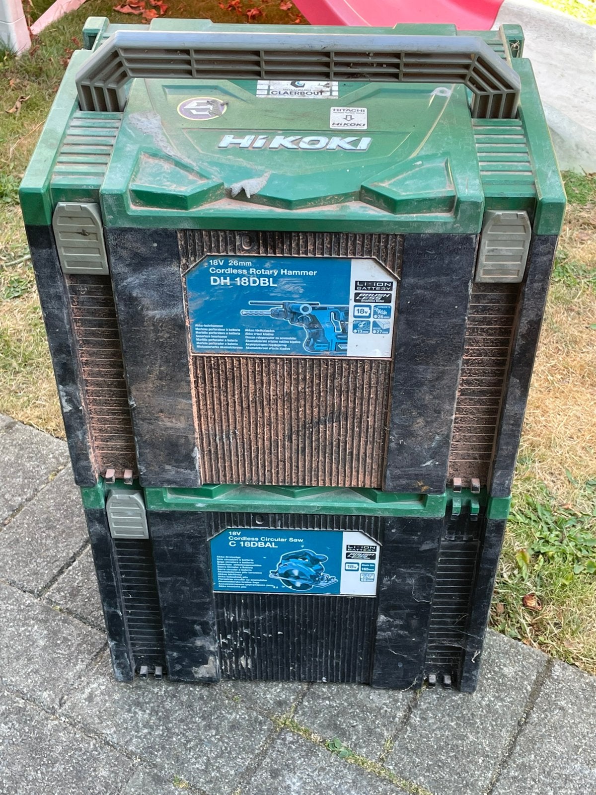 Lege sysyainer hikoki, Doe-het-zelf en Bouw, Kratten en Dozen, Ophalen, Zo goed als nieuw