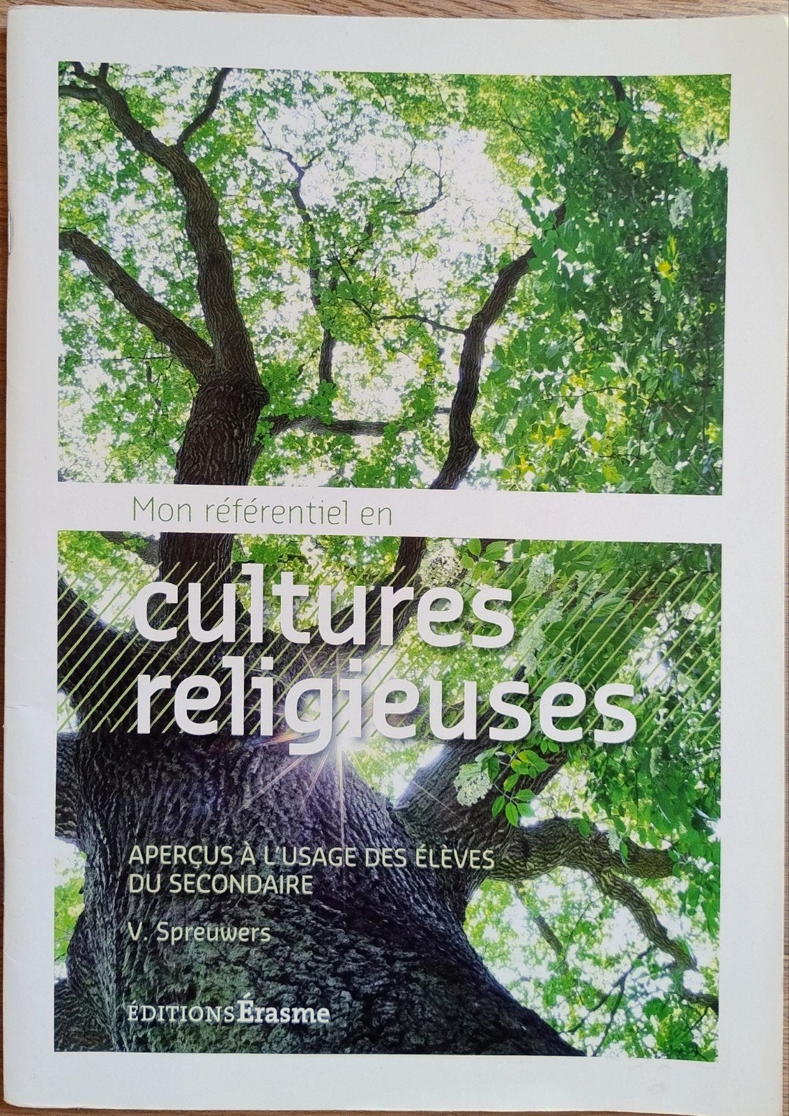Cultures religieuses, Livres, Editions erasme, Enlèvement, Utilisé, Secondaire