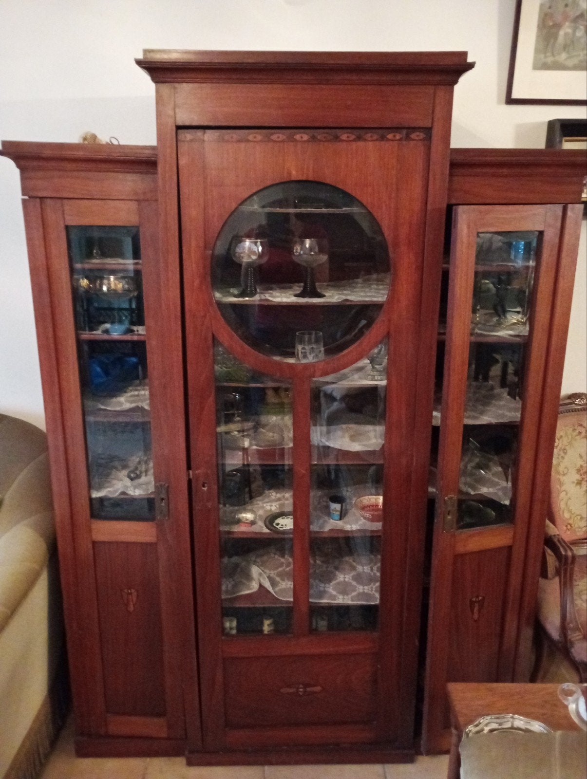vitrine, Maison & Meubles, Armoires | Vitrines, Enlèvement, Verre