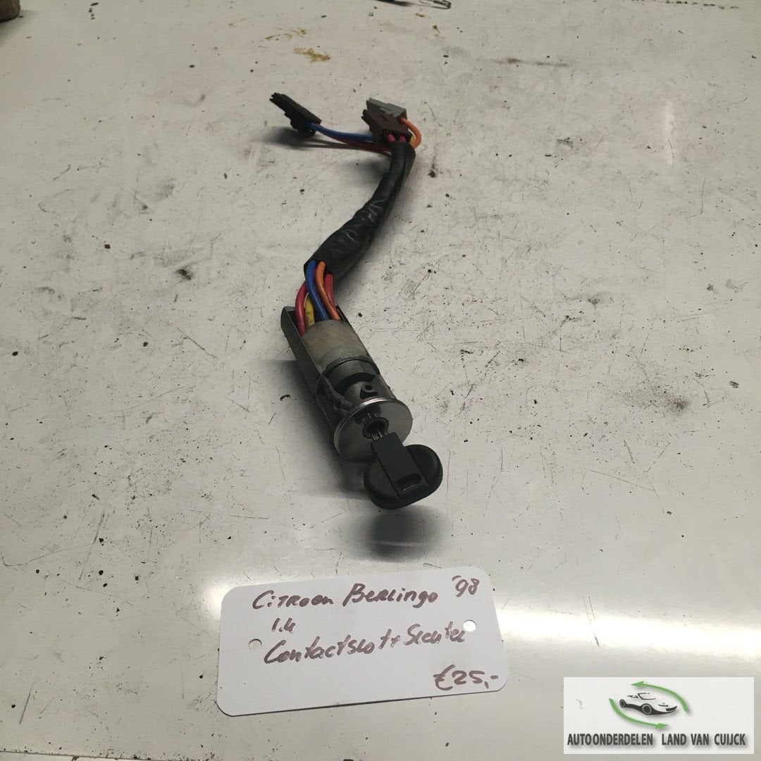 Citroen Berlingo 1998  Contactslot met sleutel, Autos : Pièces & Accessoires, -, Utilisé, -, -