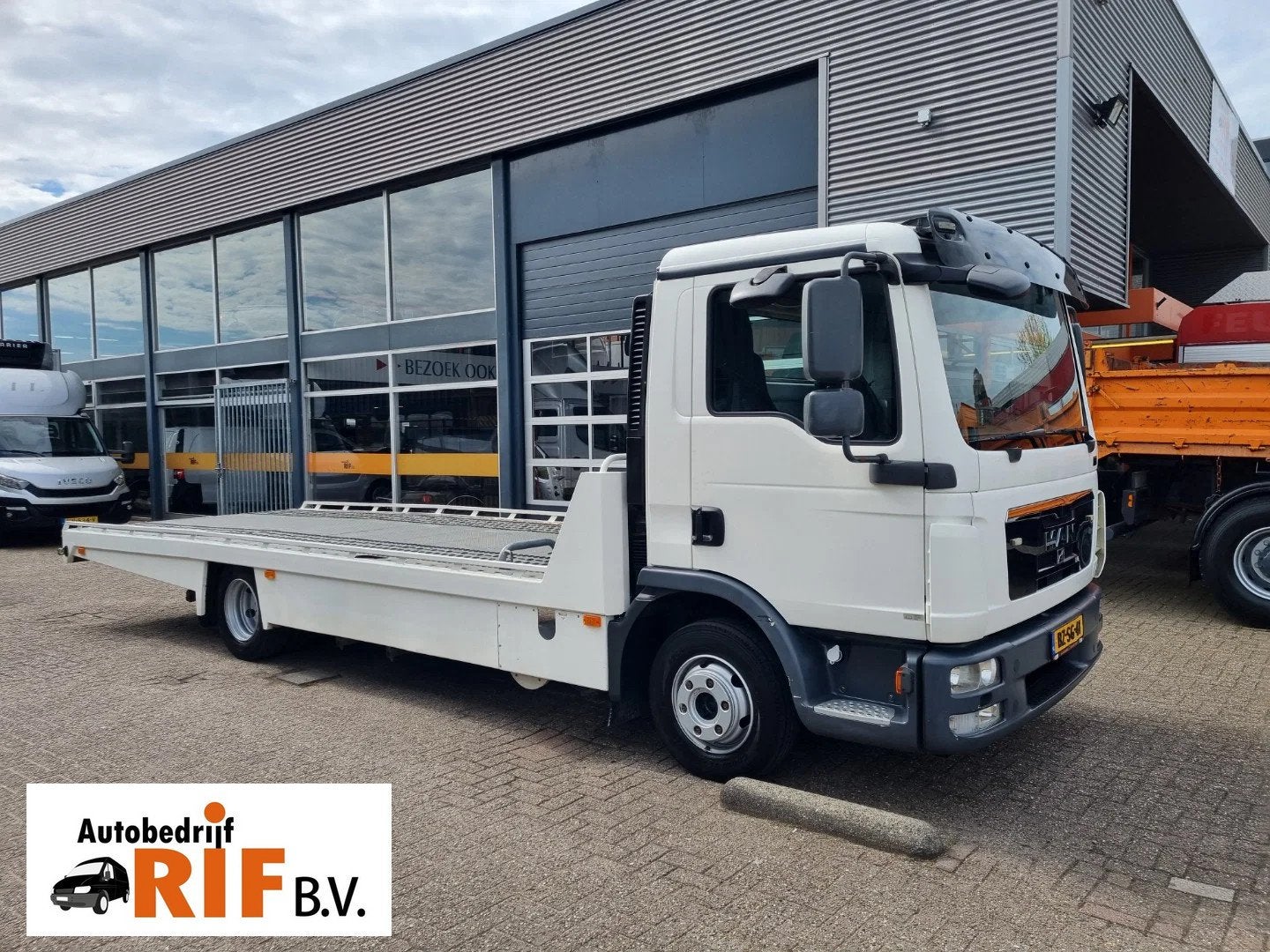 MAN TGL 8.180 TIJHOF Abschlepp 7.5t MMAT 18750kg 6.5m platfo, Automaat, Euro 5, Achterwielaandrijving, 179 pk