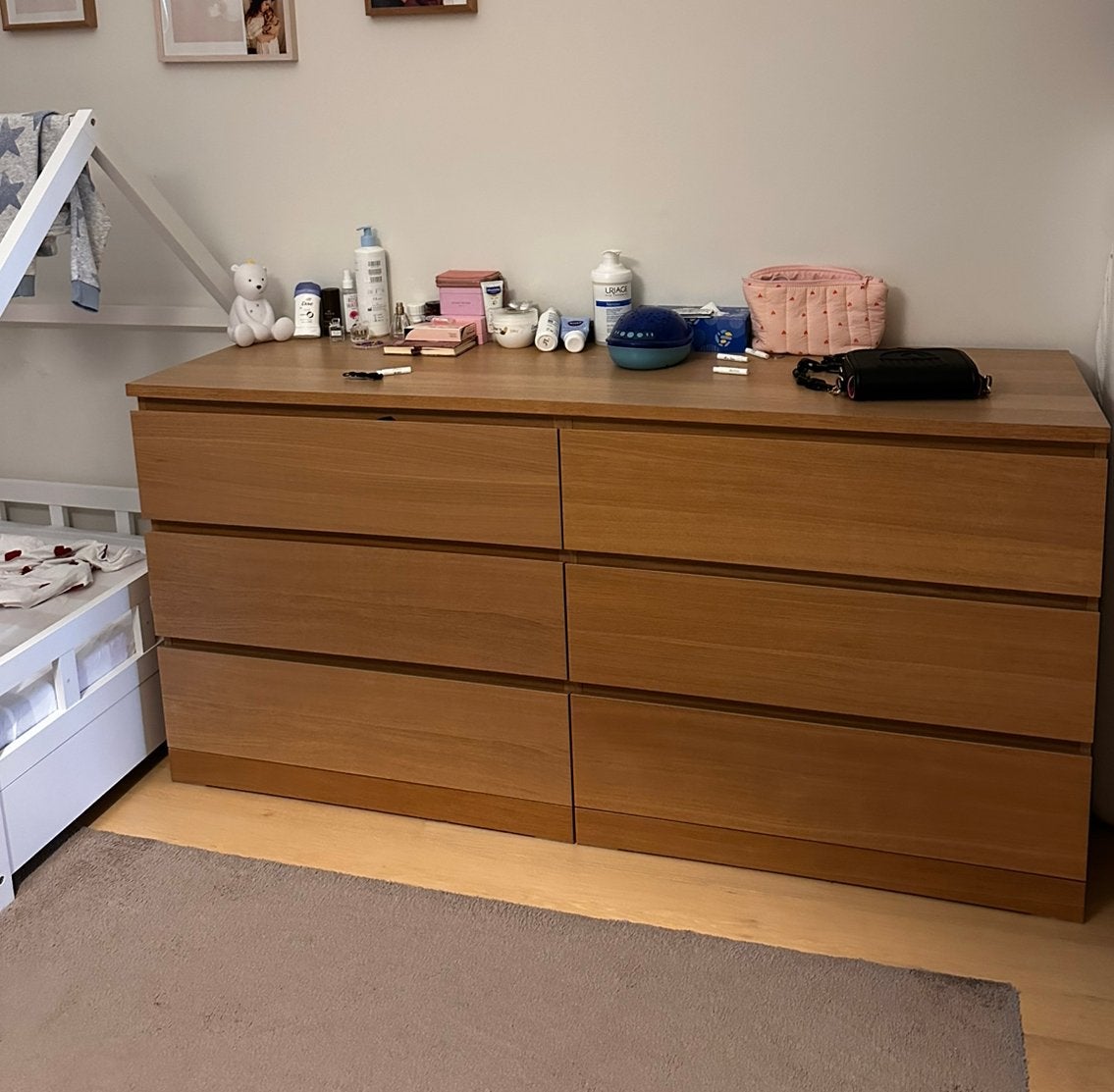 Commode ikea 6 tirrors, Enlèvement, Comme neuf