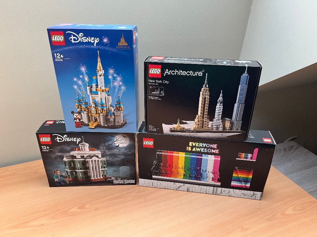 Lego 4 mooie sets, Kinderen en Baby's, Overige thema's, Lego, Compleet, Nieuw