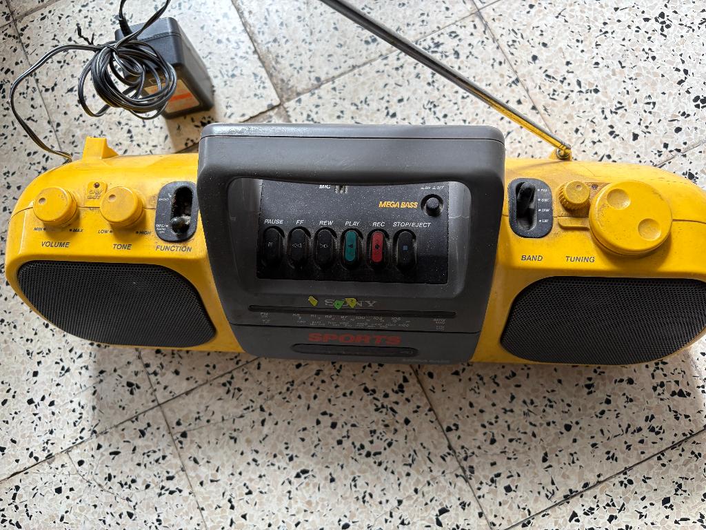 Sony Radio Cassettespeler, Audio, Tv en Foto, Radio's, Ophalen, Gebruikt, Radio