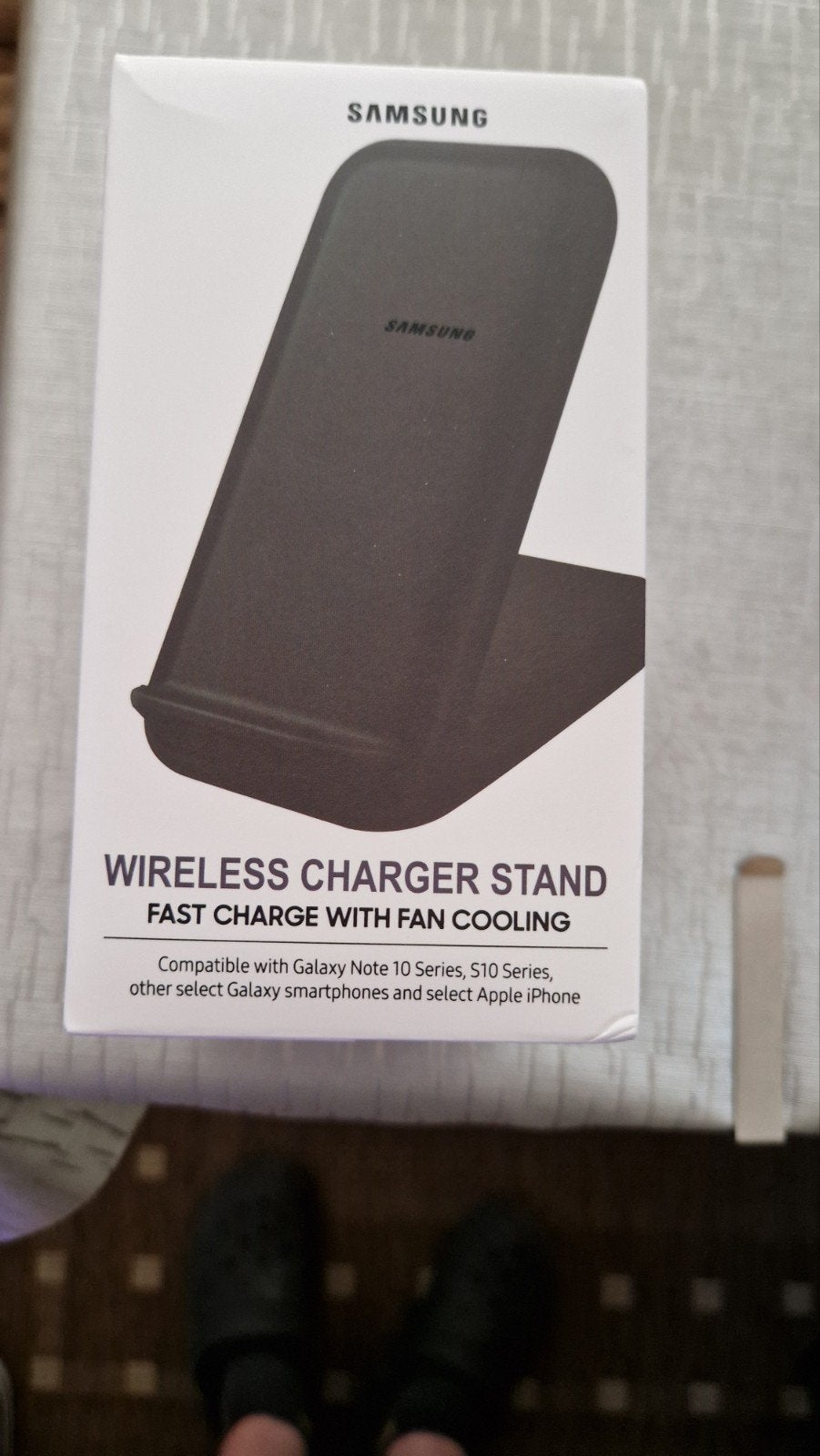 Samsung snellader met cooling, Ophalen