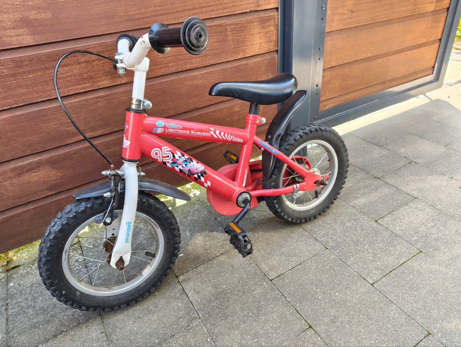 Kinderfiets 12inch, Ophalen, Gebruikt, Zijwieltjes
