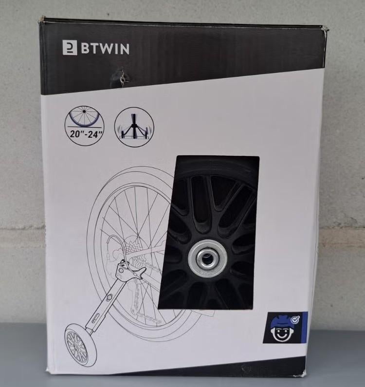 Zijwieltjes voor kinderfiets 20' - 24', B-twin, Enlèvement ou Envoi, Stabilisateurs, Comme neuf