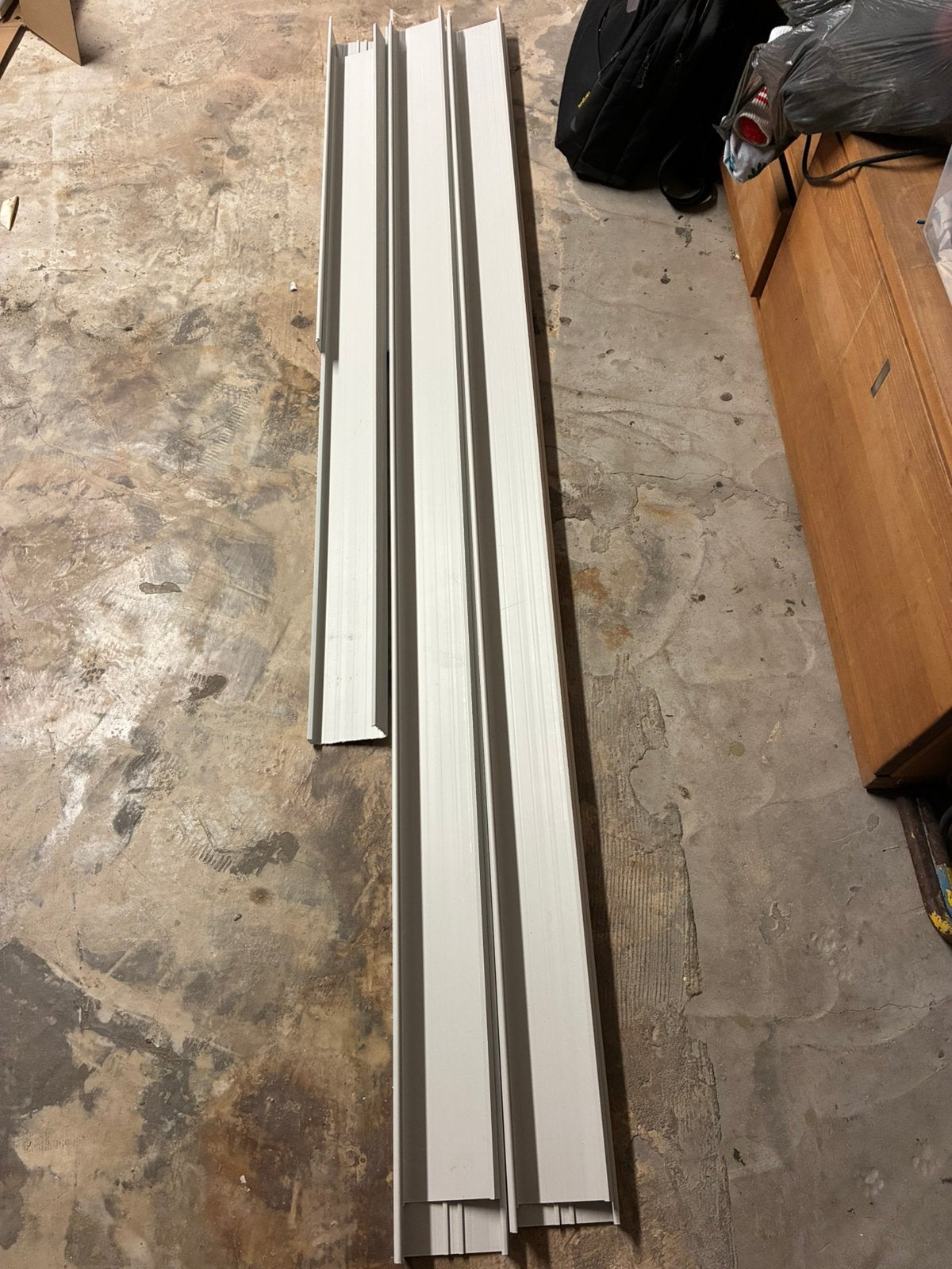 Pvc goot voor airco leidingen 5m, Ophalen, Zo goed als nieuw