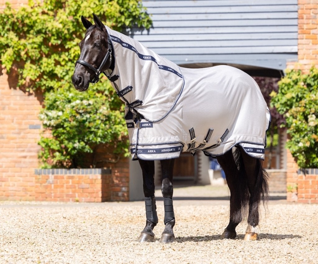 LeMieux Arika Armour-Tek Vliegendeken 190 + 205 SALE!, Dieren en Toebehoren, Paarden en Pony's | Dekens en Dekjes, Full (L), Vliegendeken