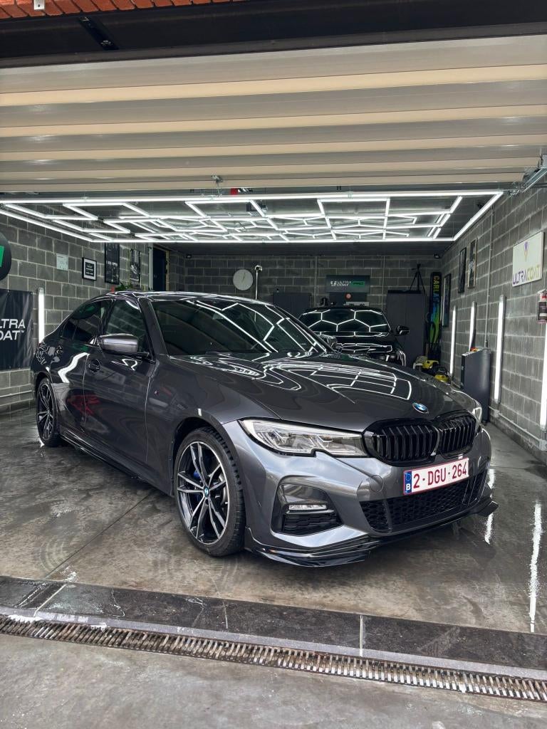BMW 330e XDRIVE PACK M,FULL OPTIONS!!!18 mois de Garantie!!!, Autos, BMW, Cuir, Argent ou Gris, Euro 6, Chargement par induction pour smartphones