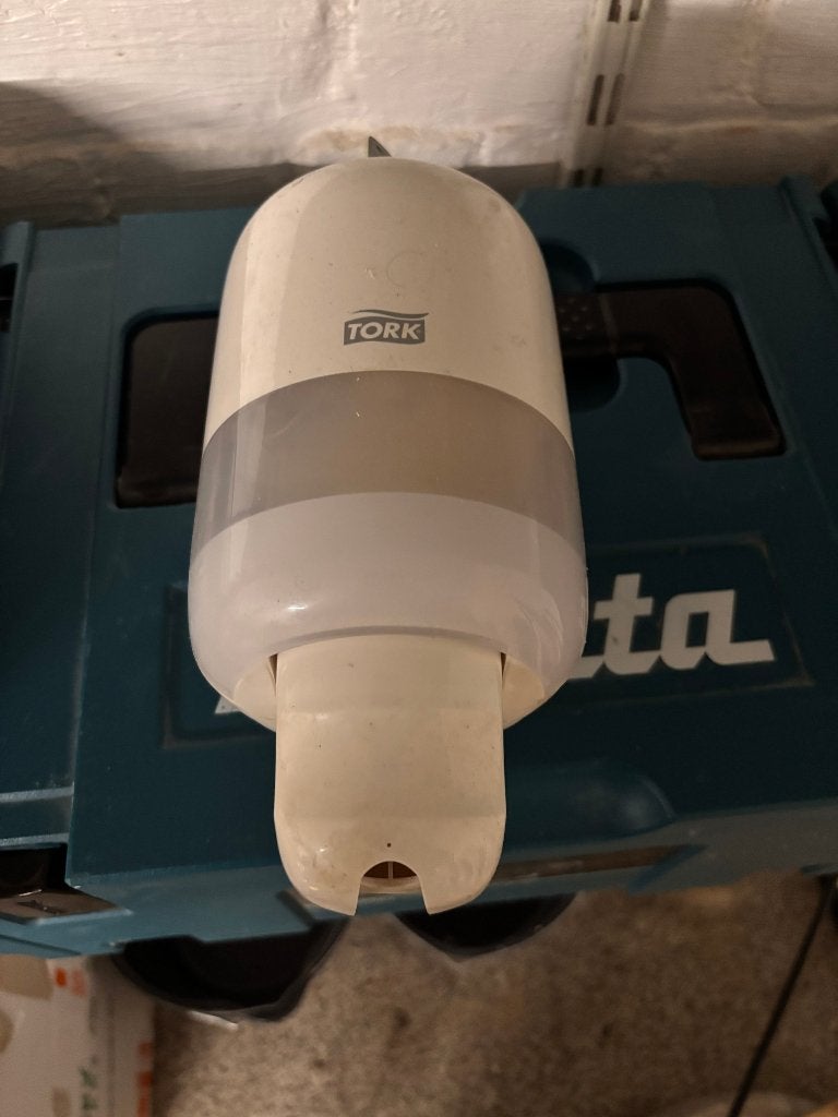 Tork wandzeepdispenser wit (2 stuks), Ophalen, Gebruikt, Wit