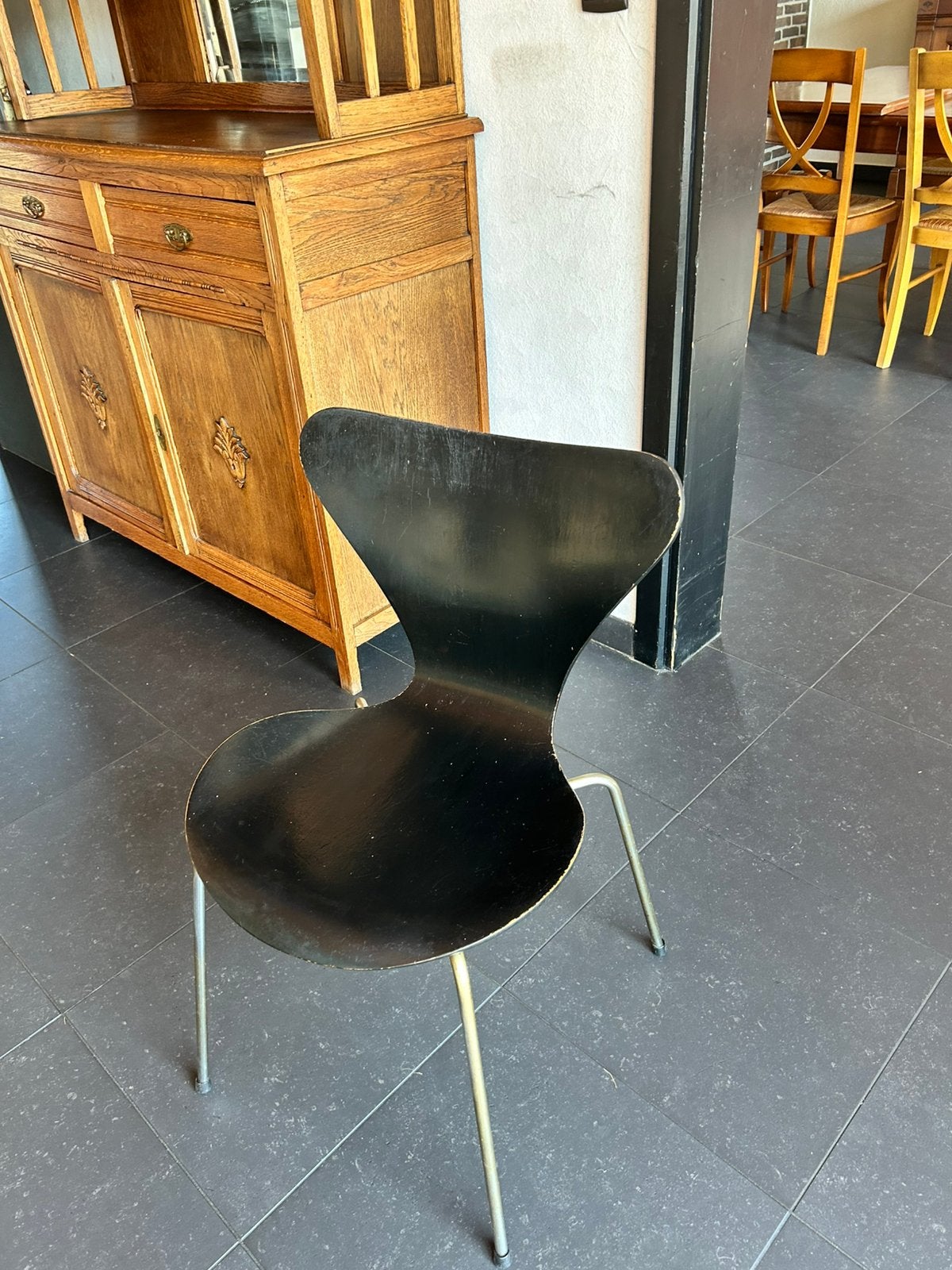 Fritz hanzen vlinderstoelen, Ophalen, Gebruikt, Zwart, Vintage