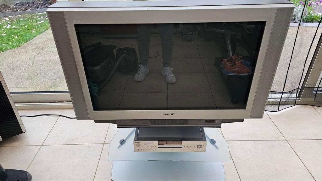 Sony Trinitron televisie met Sony Tv meubel te koop, Audio, Tv en Foto, Televisies, Ophalen, Sony