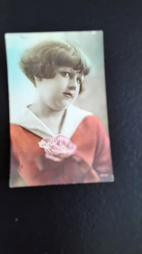 Mooie liefde volle kaart 1927, Verzamelen, Postkaarten | Themakaarten, Ophalen of Verzenden