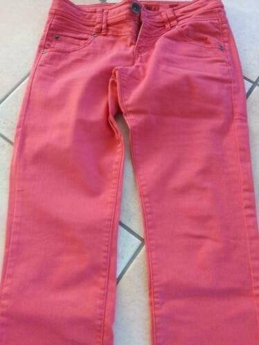Zomerjeans S'oliver(36), Kleding | Dames, Broeken en Pantalons, S. Oliver, Ophalen of Verzenden, Zo goed als nieuw, Roze