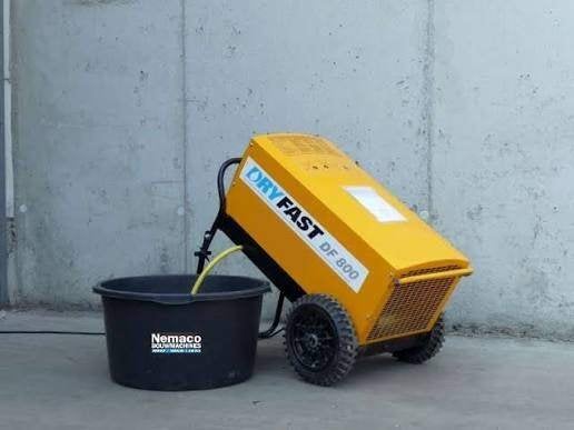 bouwdroger 800m³ 150L - DF800 Hansbeke / Deinze / Aalter, Ophalen, Zo goed als nieuw, Ventilator en Afzuiger