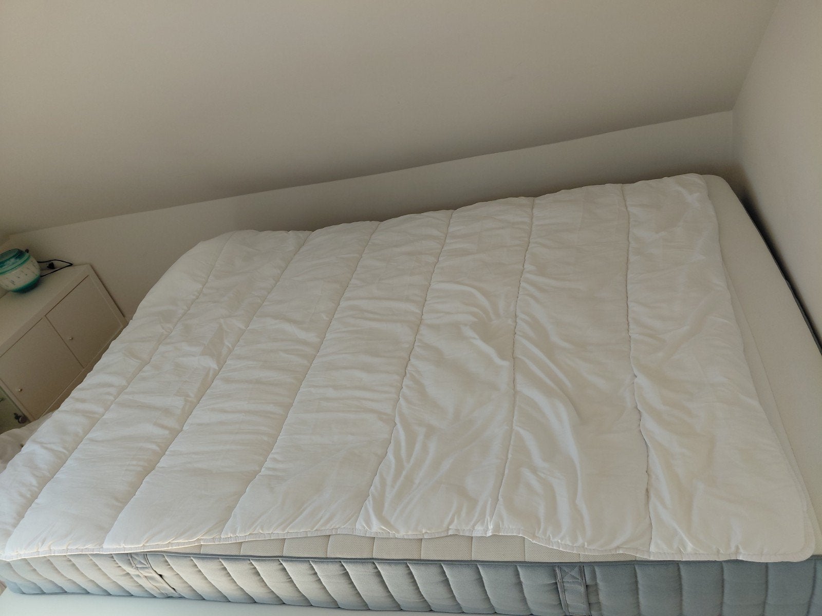 couverture pour 1 personne, Enlèvement, Couverture ou Couette, Blanc, Une personne
