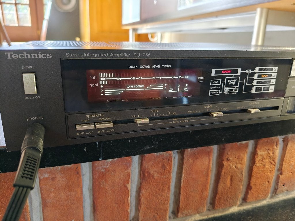 Technics SU-Z55, gereviseerd, mooi geluid, Ophalen of Verzenden, Refurbished, Speakers, Losse componenten