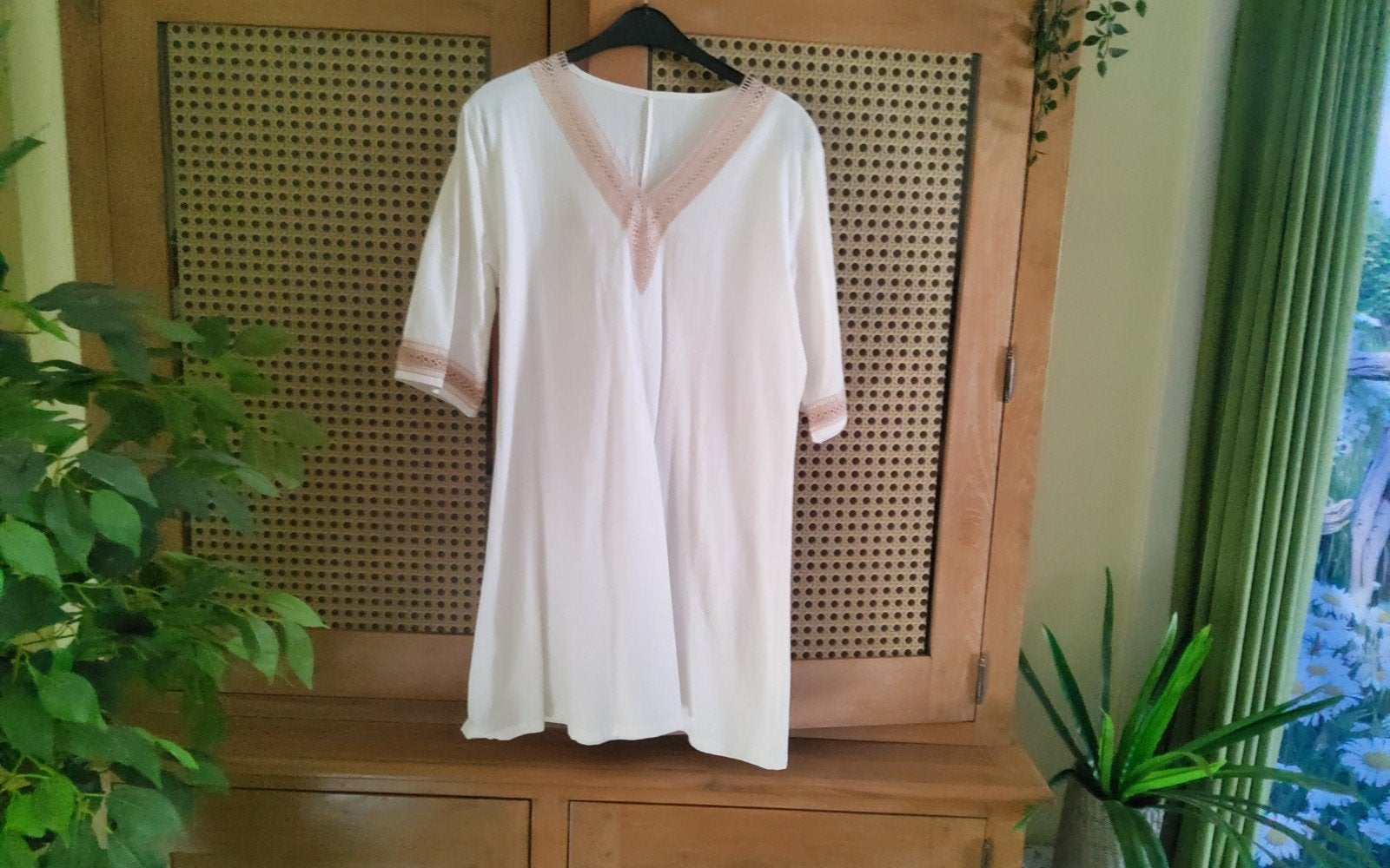 Dames jurk, Ophalen, Nieuw, Maat 46/48 (XL) of groter, Knielengte