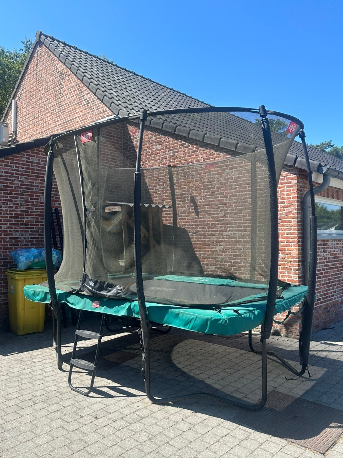 Trampoline Berg, Ophalen, Gebruikt