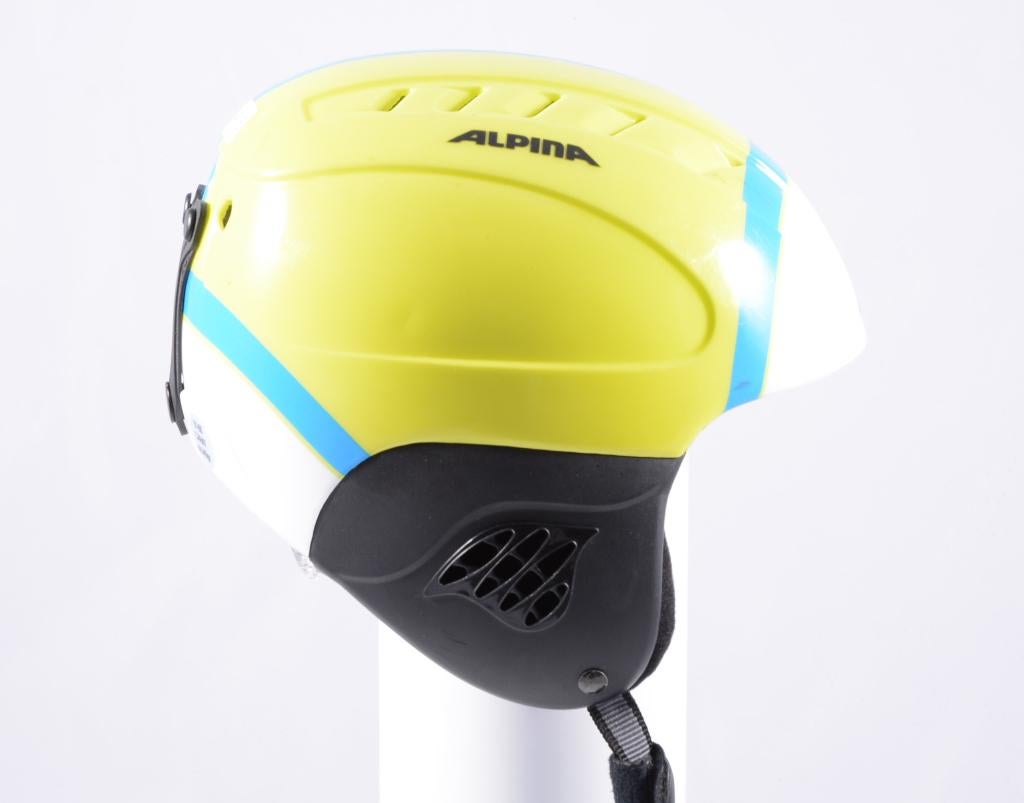 48 49 51 53 55 cm ski snowboard helm ALPINA CARAT, Sport en Fitness, Skiën en Langlaufen, Ophalen of Verzenden, Gebruikt, Ski