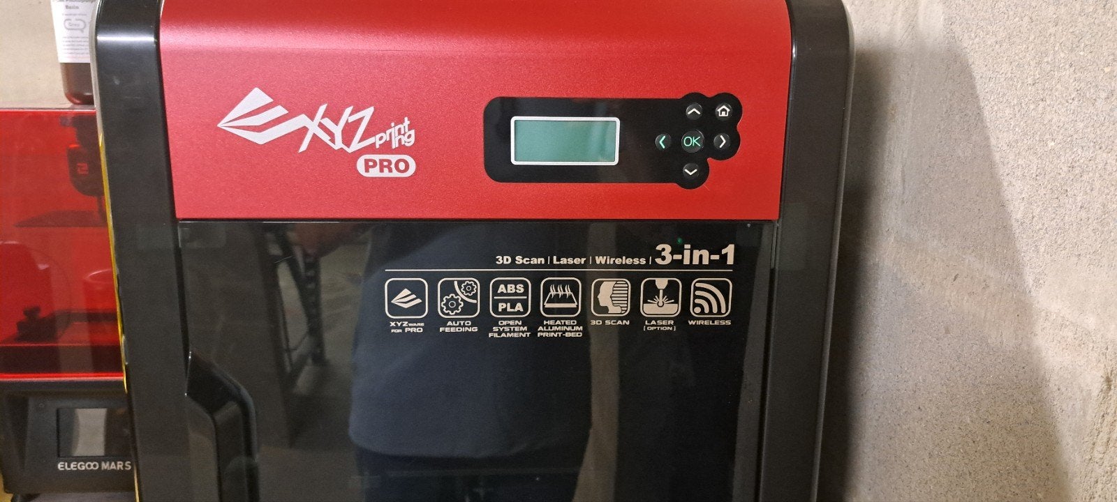 XYZ Da vinci 1.0 pro + accessoires, XYZ, Wi-Fi intégré, Enlèvement, Utilisé
