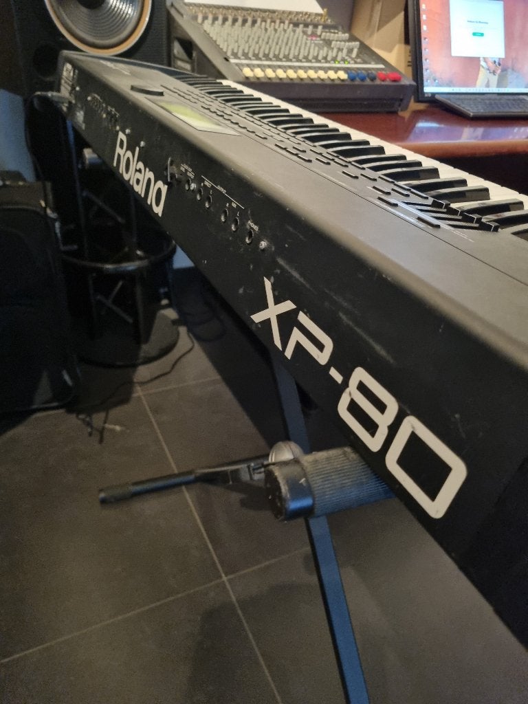 Roland XP-80.met 4 x Roland SR-JV80-05 WORLD Expansion Board, Ophalen, Gebruikt, Roland, Overige aantallen