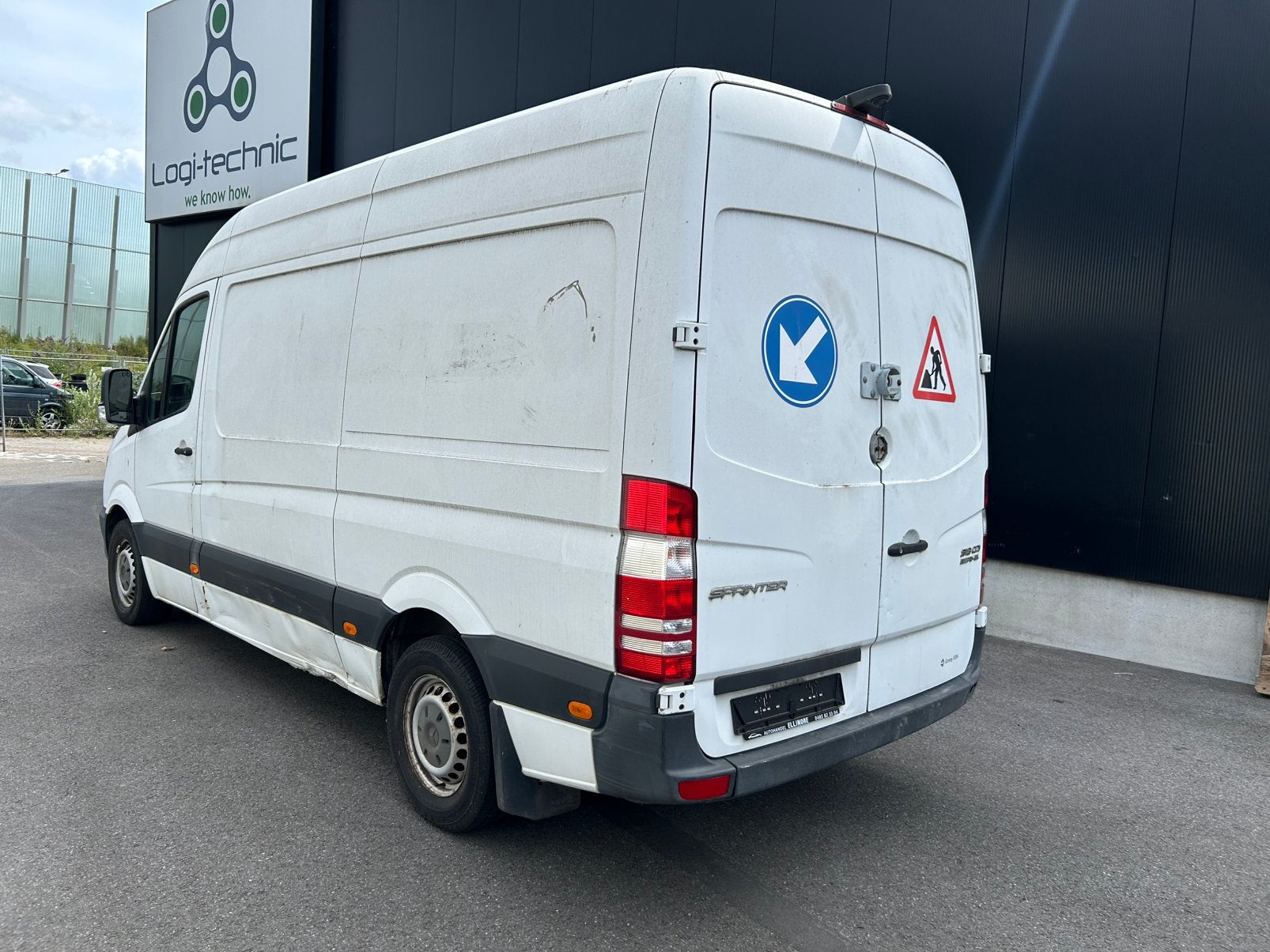 Mercedes Sprinter 313 CDI, Auto's, Stof, Wit, Bedrijf, Overige carrosserie
