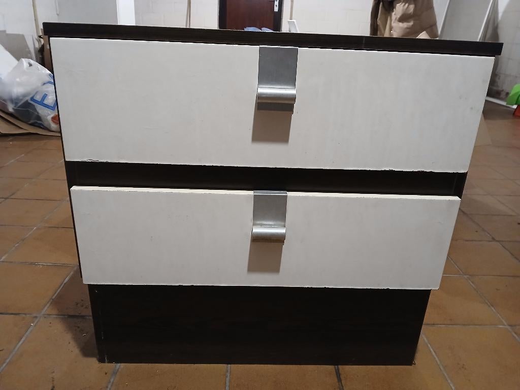 Vintage ladenkast, Ophalen