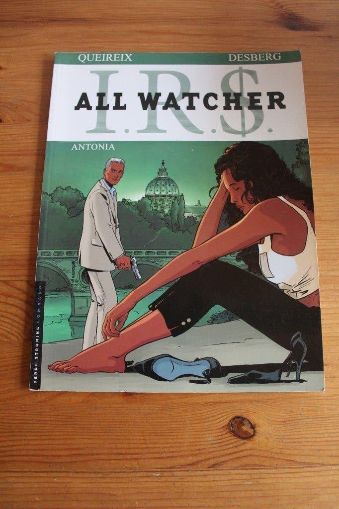 I.R.S.   All watcher, Eén stripboek, Ophalen of Verzenden, Zo goed als nieuw, Desberg- Queireix