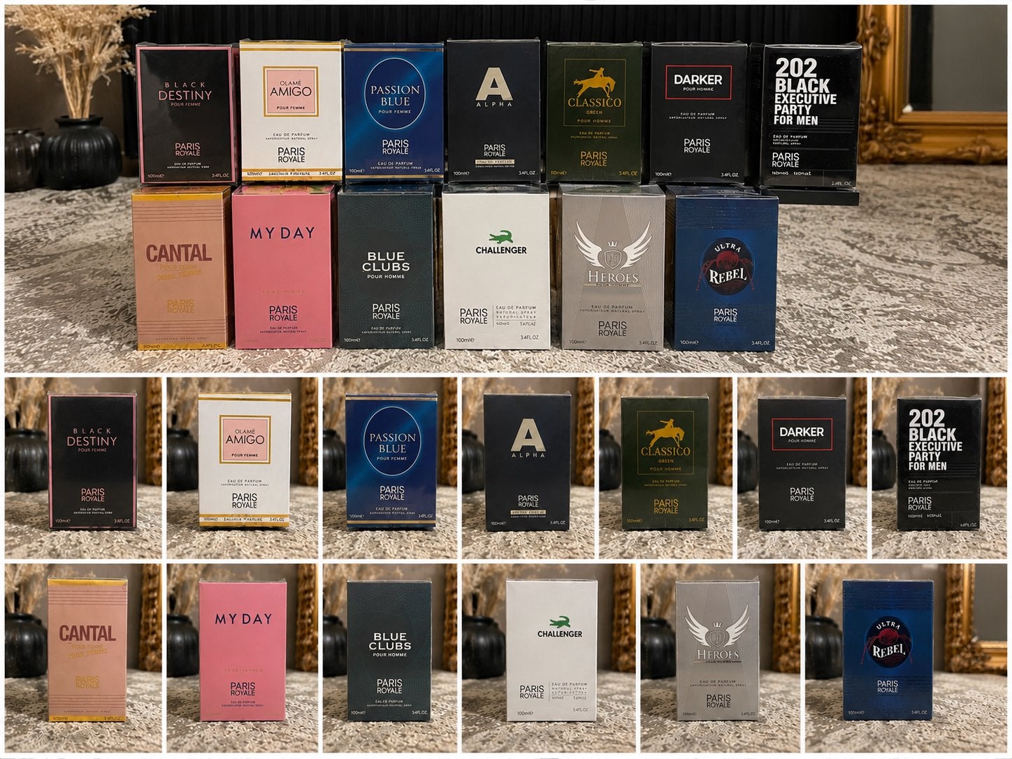 Paris Royale Parfum Bundel 100ML – Nieuw / Sealed, Verzamelen, Ophalen, Nieuw, Parfumfles, Gevuld