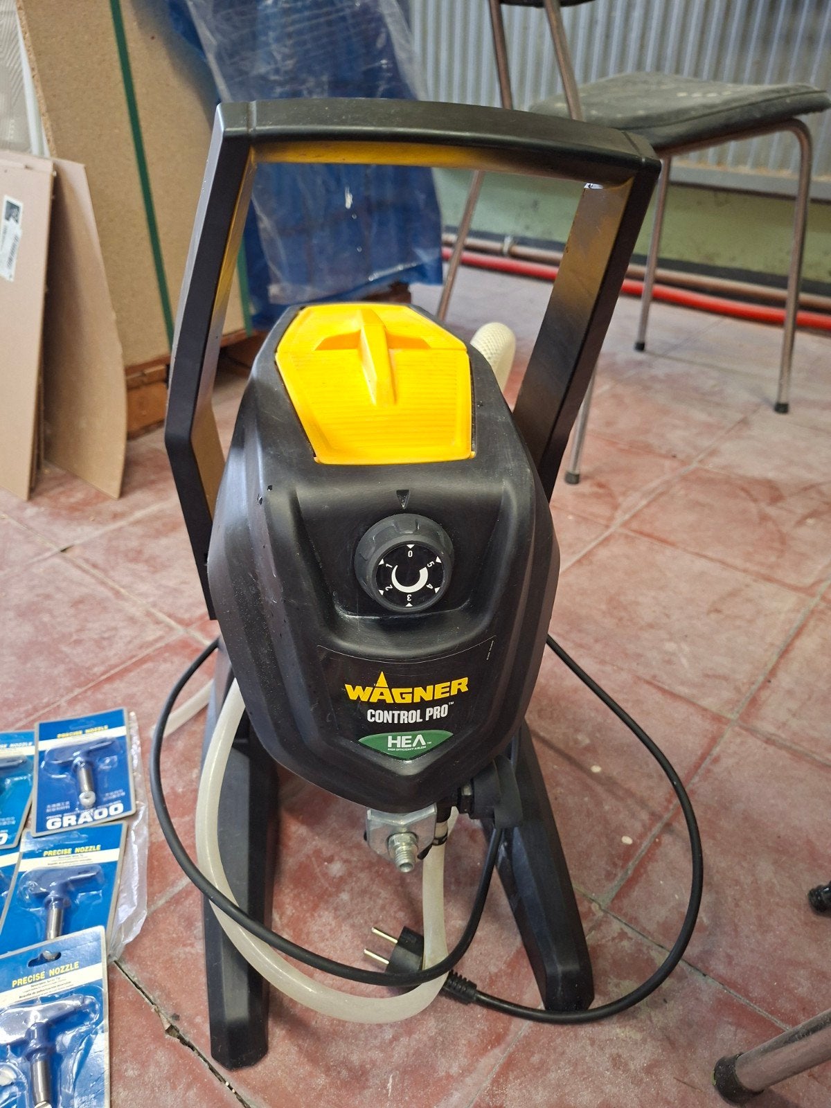 wagner 250R met toebehoren, Enlèvement