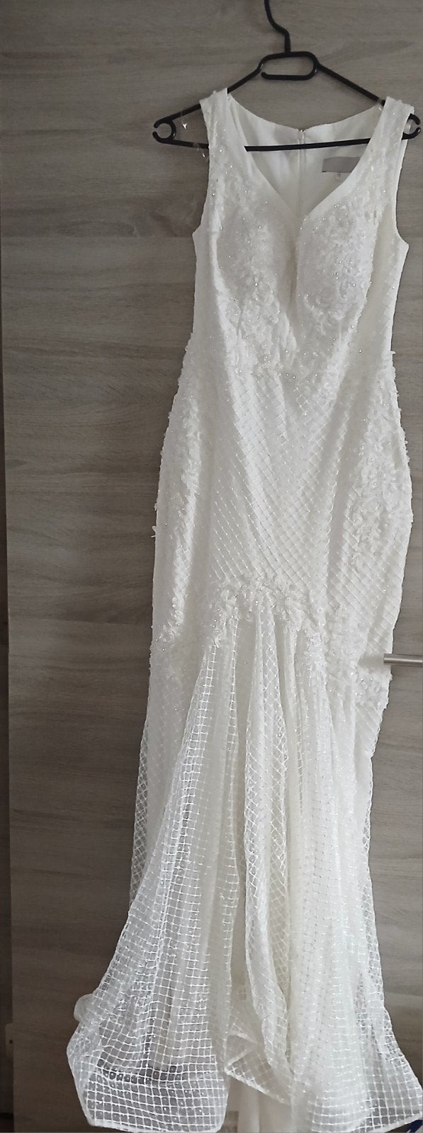 elegante witte  trouwjurk, Kleding | Dames, Trouwkleding en Trouwaccessoires, Ophalen of Verzenden, Zo goed als nieuw, Wit, Trouwjurk