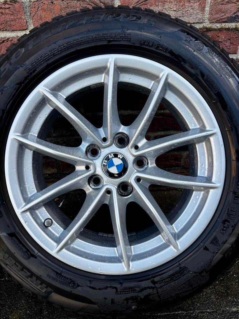 Originele BMW winterset te koop in zeer goede staat., Auto-onderdelen, Banden en Velgen, Ophalen, Velg(en)