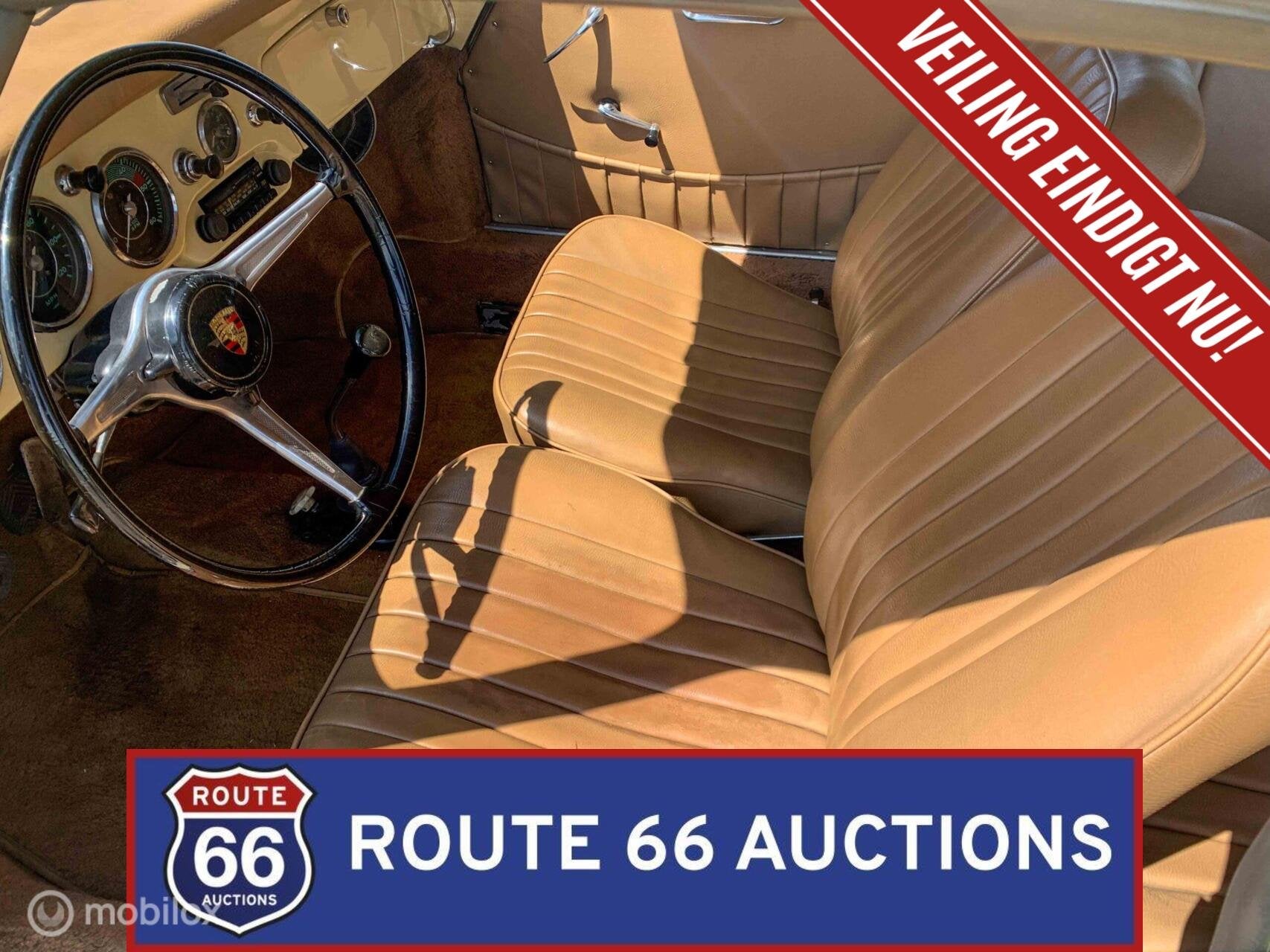 Porsche 356B Karmann Coupe | 1961 | Route 66 Auctions, Achat, Entreprise, Boîte manuelle, Autre carrosserie
