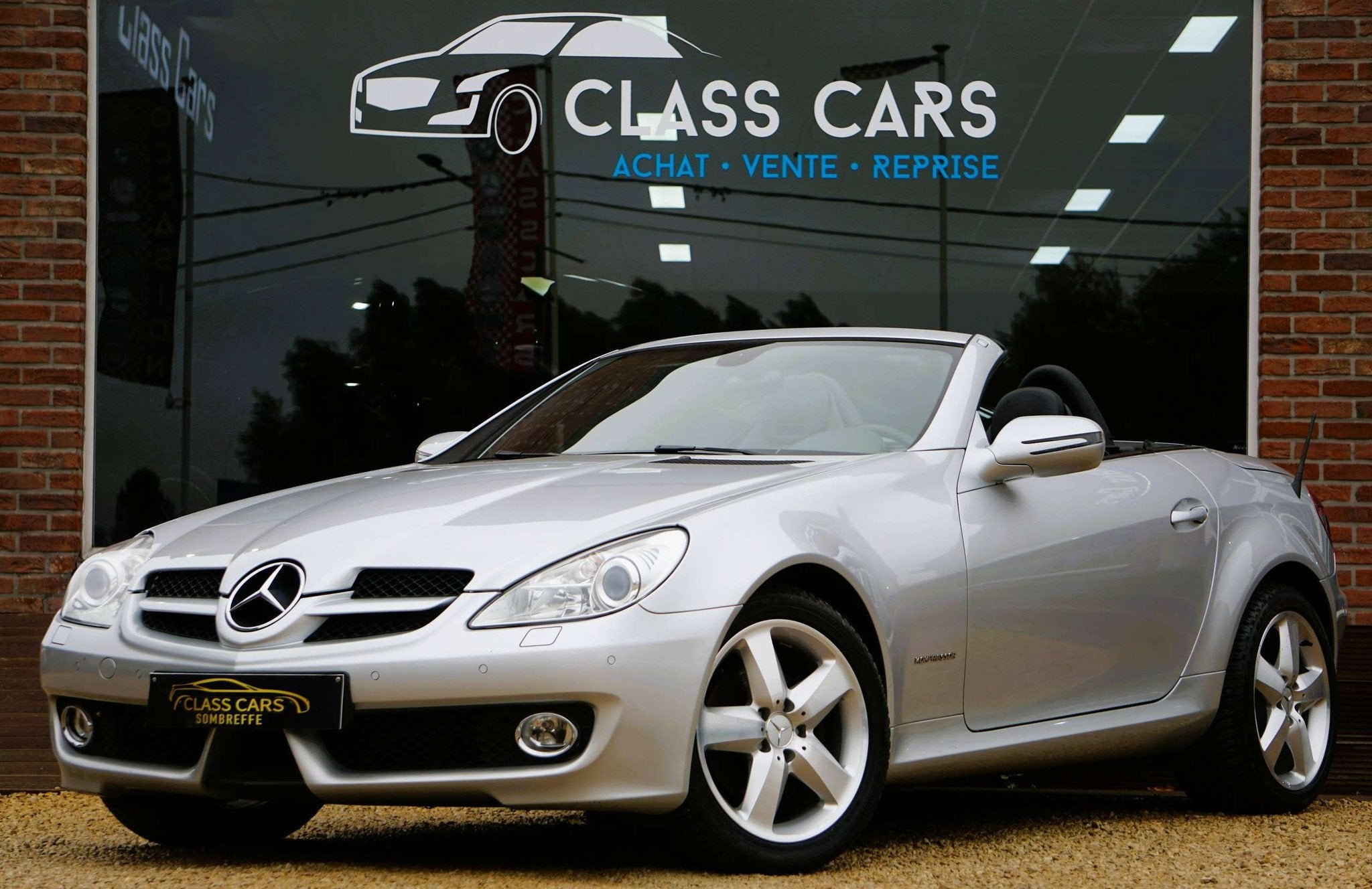 Mercedes-Benz SLK SLK200 Kompressor PACK-AMG XENON GARANTIE, Autos, Achat, 135 kW, Boîte manuelle, 4 cylindres