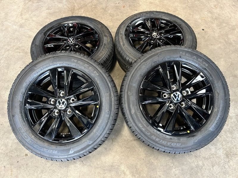 16 inch originele Brest velgen + zomerbanden Volkswagen Mult, Neuf, Pneus et Jantes, 16 pouces, Pneus été