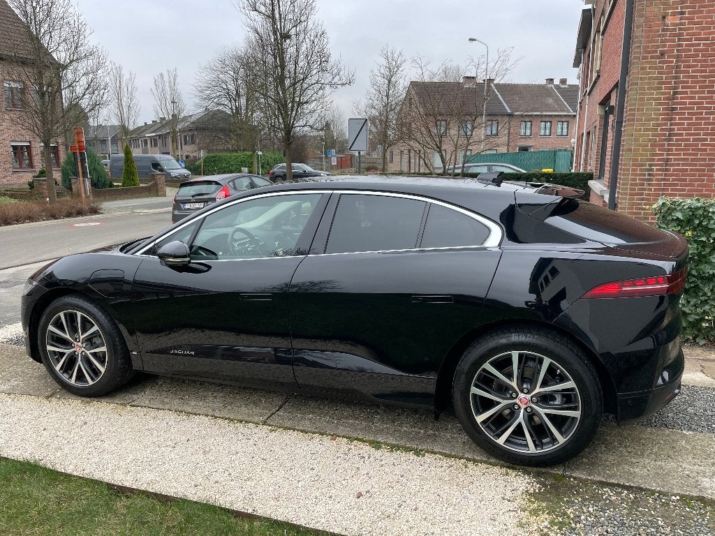 Jaguar I-Pace 90 kWh EV400 SE - SOH:90%, Autos, Cuir, Achat, Entretenue par le concessionnaire, Noir