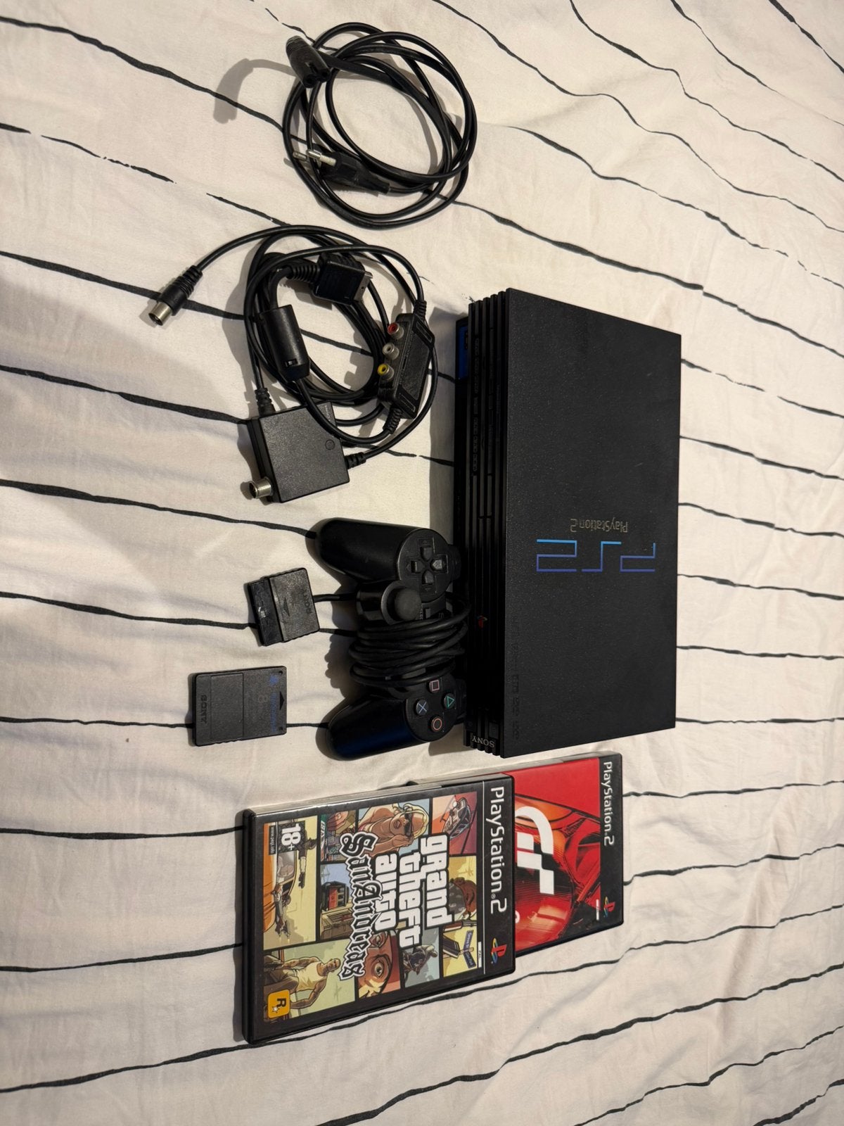 Playstation 2 met toebehoren, Consoles de jeu & Jeux vidéo, Consoles de jeu | Sony PlayStation 2, Enlèvement ou Envoi, Comme neuf