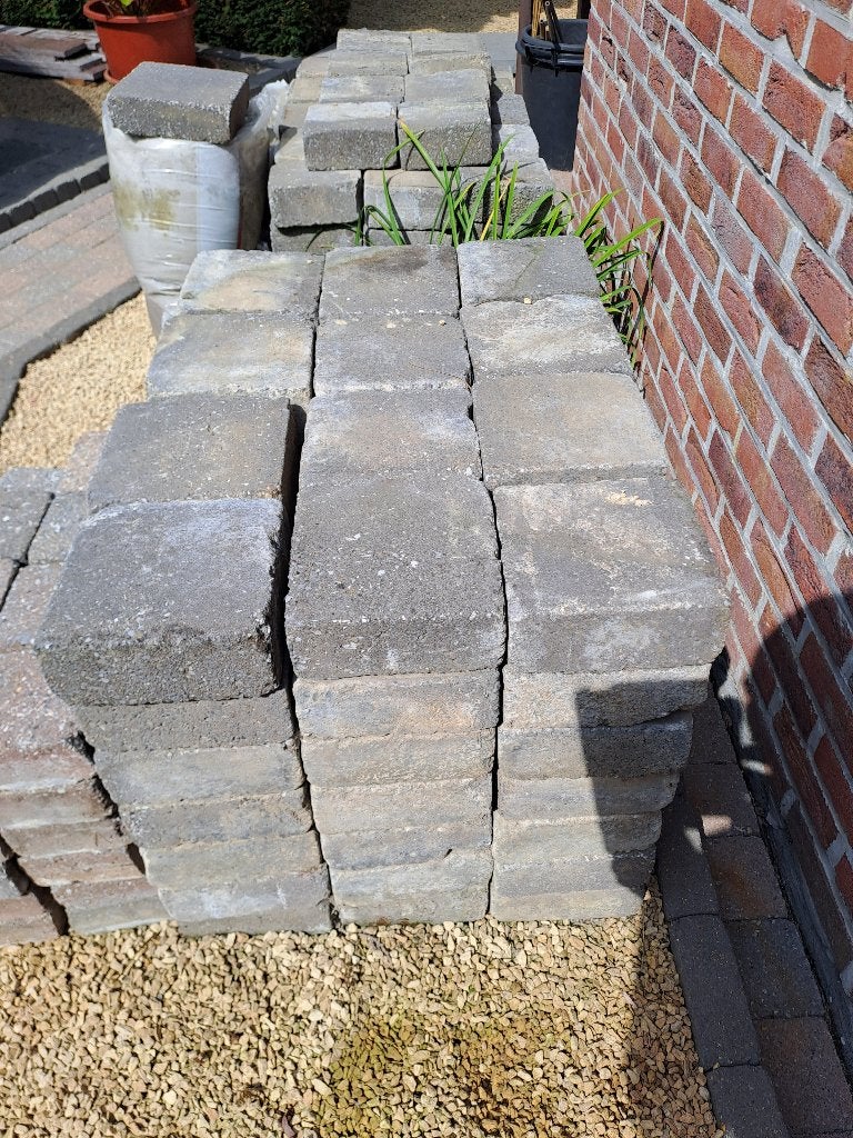 klinkers,graniet en composiet, Tuin en Terras, Terrasdelen en Vlonders, Ophalen, Gebruikt, Composiet