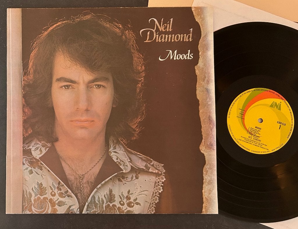 NEIL DIAMOND - Moods (LP ; MINT), Comme neuf, Auteur-compositeur-interprète, LP, 12 pouces